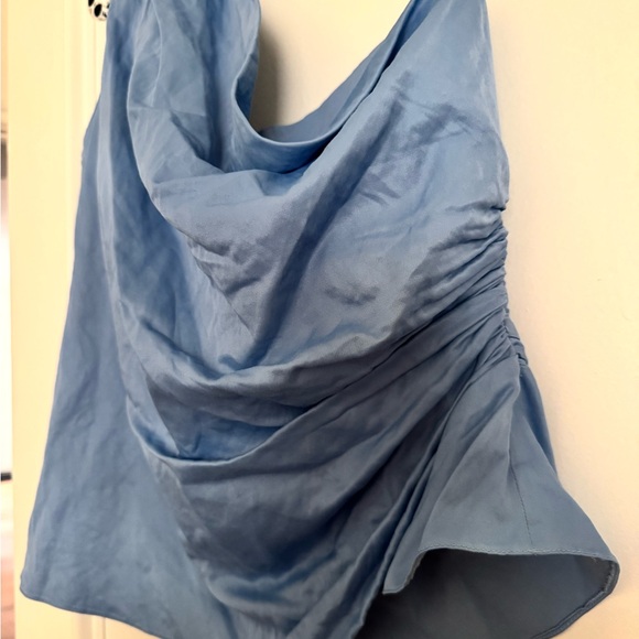 Zara Light Blue Top - Picture 2 of 5